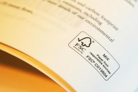 Foto nota etiquetas